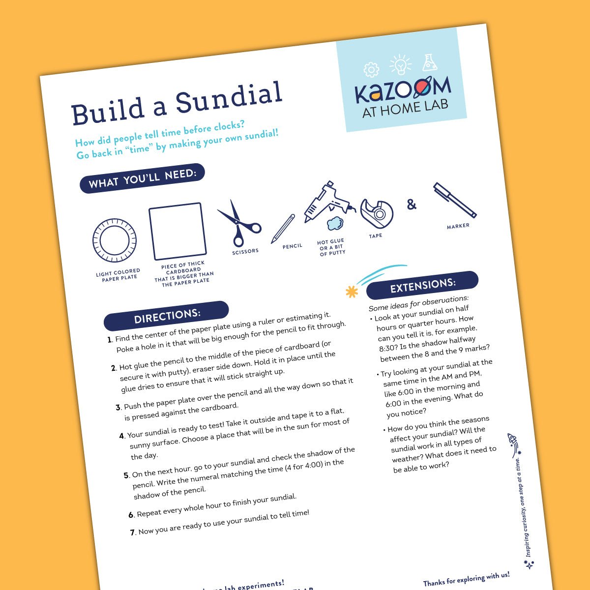 Build a Sundial