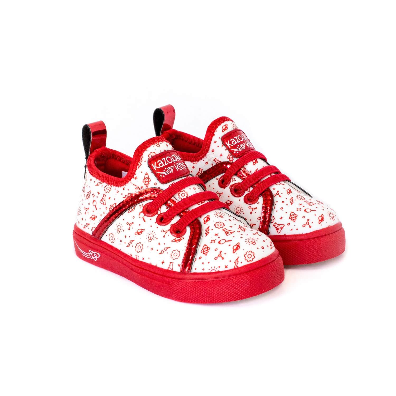 Red store kids runners